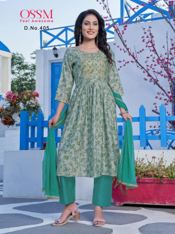 Ossm Mannat Vol 4 Styles Chanderi Designer Exclusive Readymade Collection